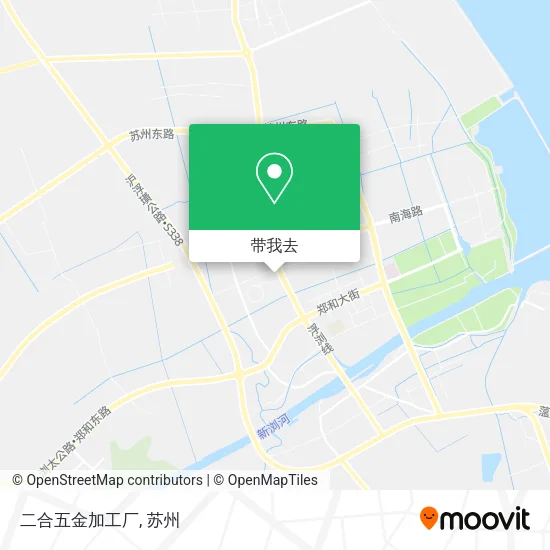 二合五金加工厂地图