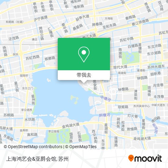 上海鸿艺会&亚爵会馆地图