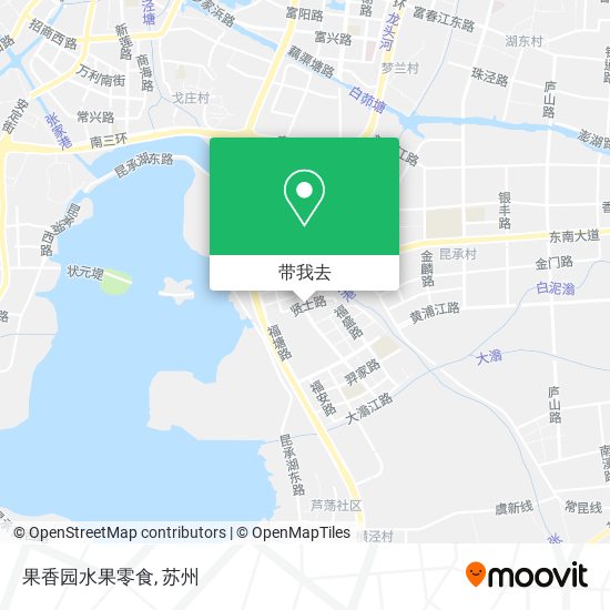 果香园水果零食地图