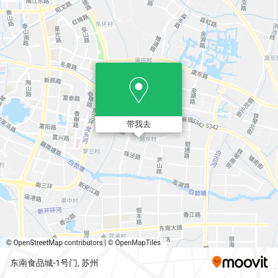 东南食品城-1号门地图
