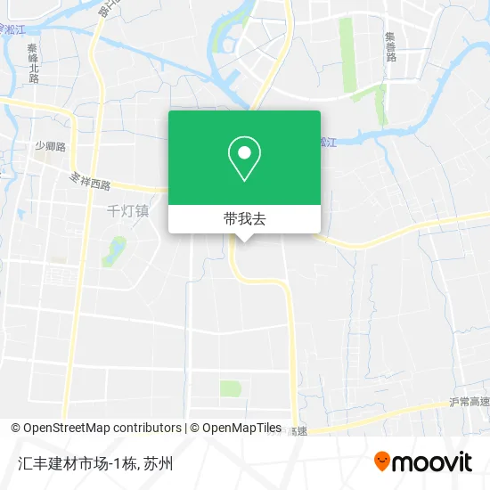 汇丰建材市场-1栋地图