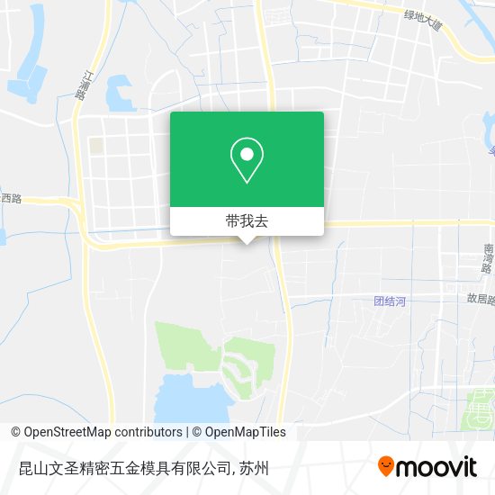 昆山文圣精密五金模具有限公司地图