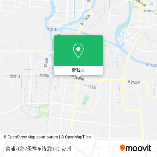 黄浦江路/圣祥东路(路口)地图