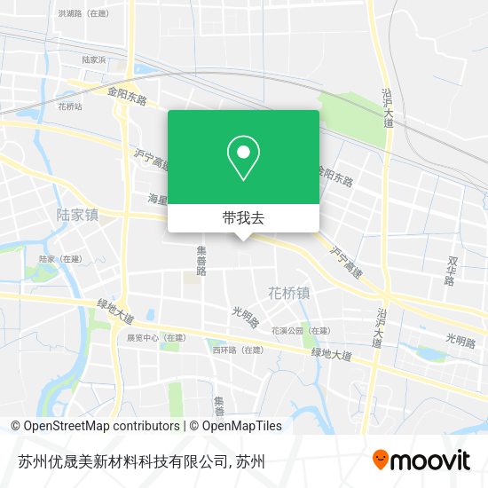 苏州优晟美新材料科技有限公司地图