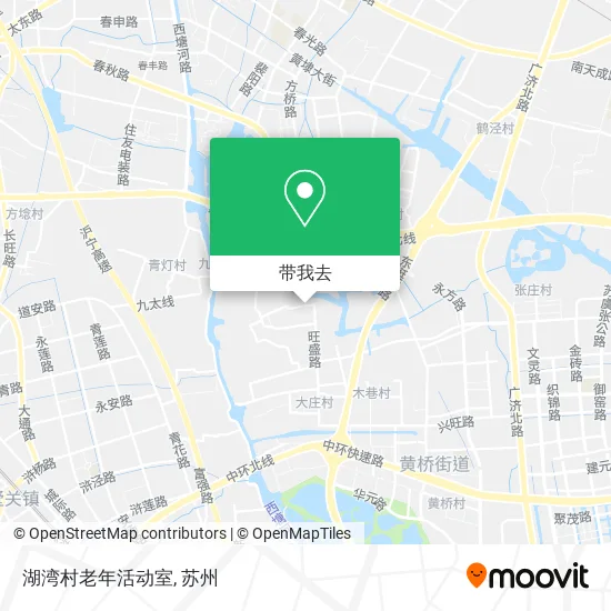 湖湾村老年活动室地图