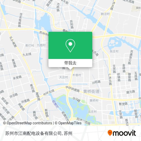 苏州市江南配电设备有限公司地图