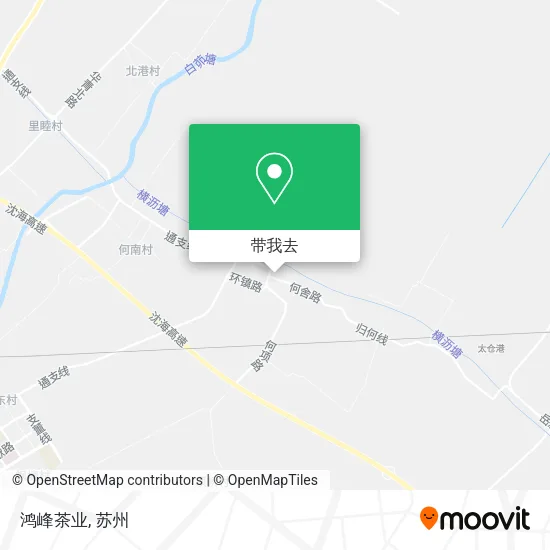 鸿峰茶业地图