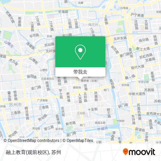 融上教育(观前校区)地图