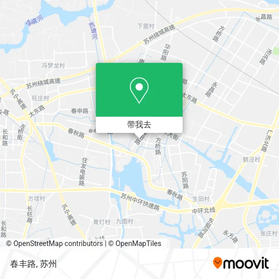 春丰路地图