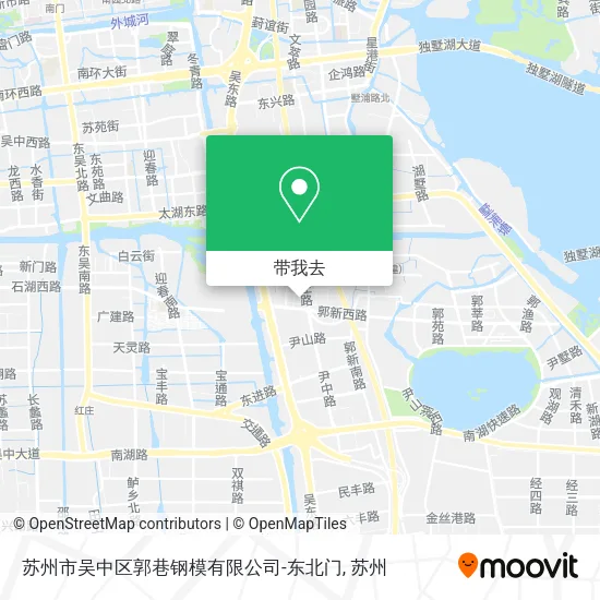 苏州市吴中区郭巷钢模有限公司-东北门地图