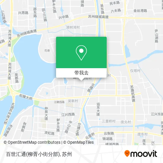 百世汇通(柳胥小街分部)地图