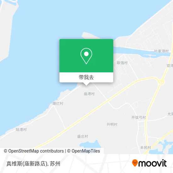 真维斯(庙新路店)地图