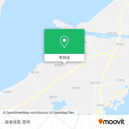 庙港佳苑地图