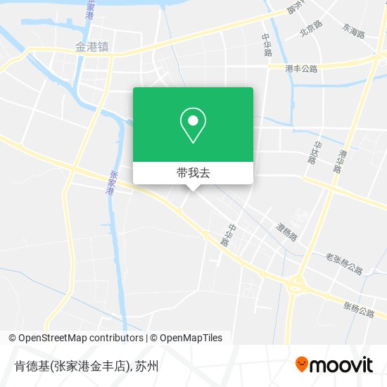 肯德基(张家港金丰店)地图