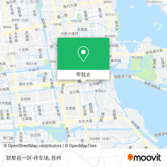 群星苑一区-停车场地图