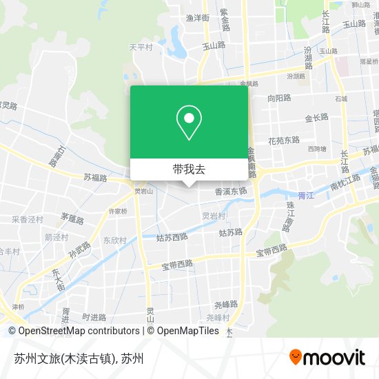 苏州文旅(木渎古镇)地图