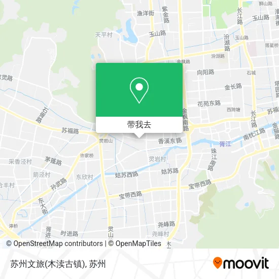 苏州文旅(木渎古镇)地图