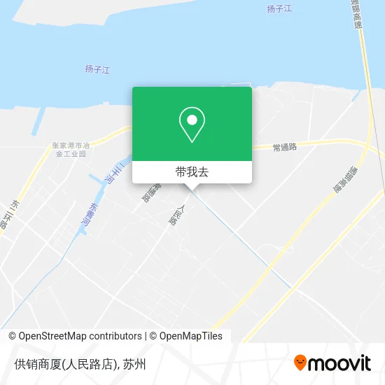 供销商厦(人民路店)地图