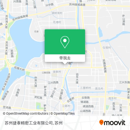 苏州捷泰精密工业有限公司地图