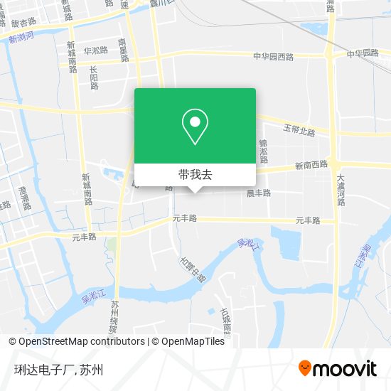 琍达电子厂地图