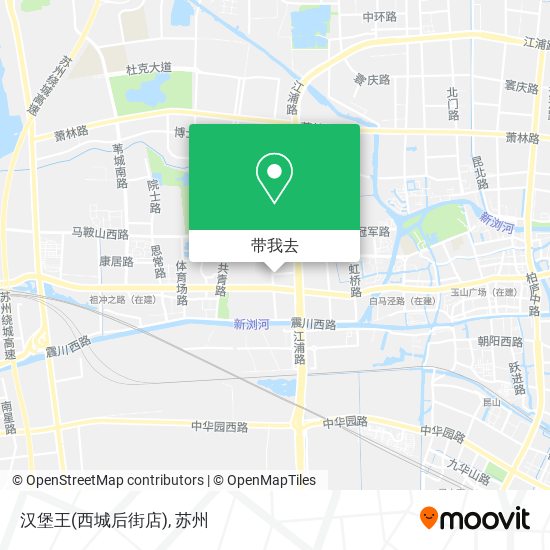汉堡王(西城后街店)地图