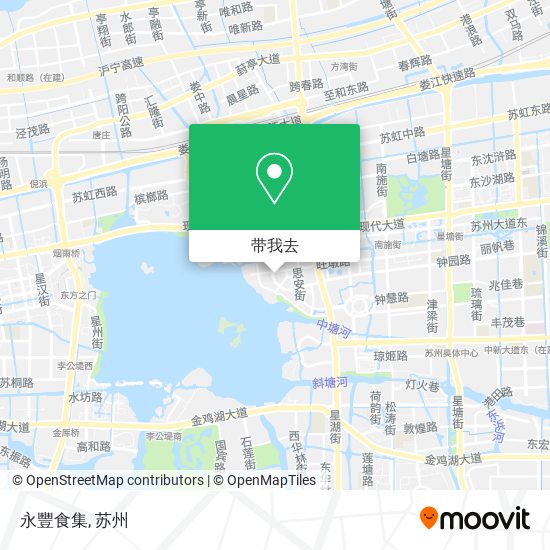 永豐食集地图