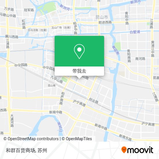 和群百货商场地图