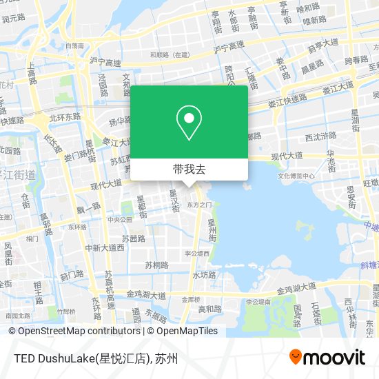 TED DushuLake(星悦汇店)地图