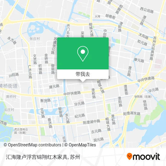 汇海隆卢浮宫锦翔红木家具地图