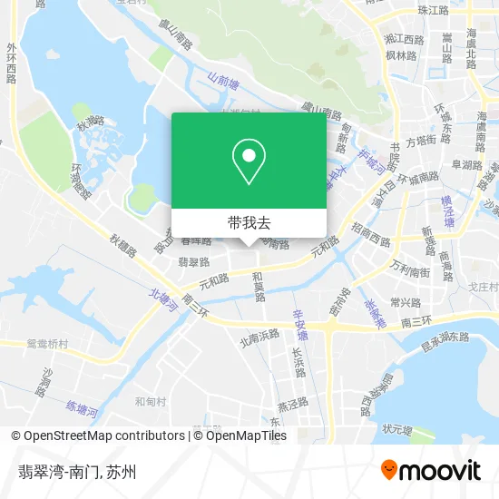 翡翠湾-南门地图