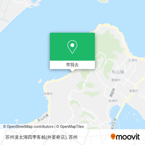 苏州漫太湖四季客栈(外婆桥店)地图