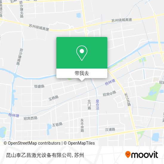 昆山泰乙昌激光设备有限公司地图