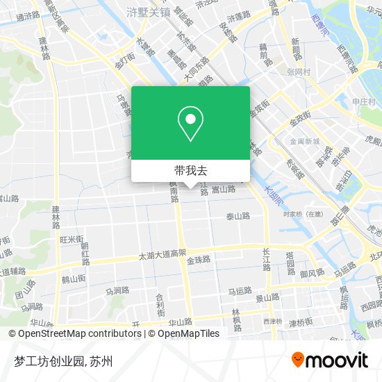 梦工坊创业园地图
