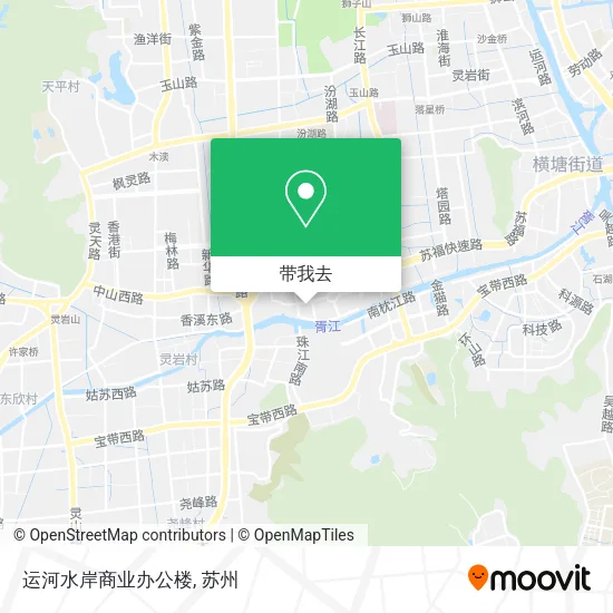 运河水岸商业办公楼地图