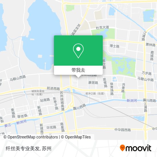 纤丝美专业美发地图