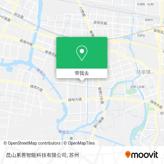 昆山累善智能科技有限公司地图