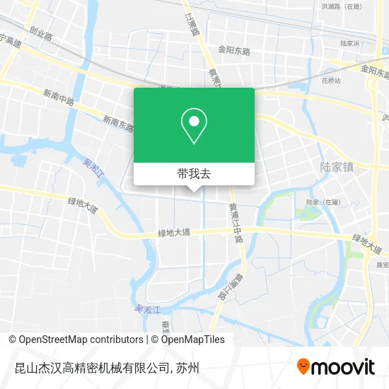 昆山杰汉高精密机械有限公司地图