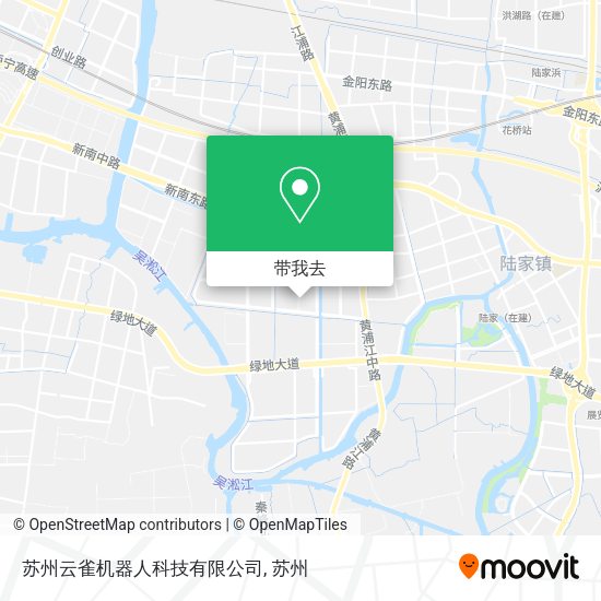 苏州云雀机器人科技有限公司地图