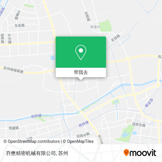 乔懋精密机械有限公司地图