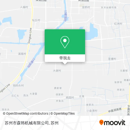 苏州市森韩机械有限公司地图