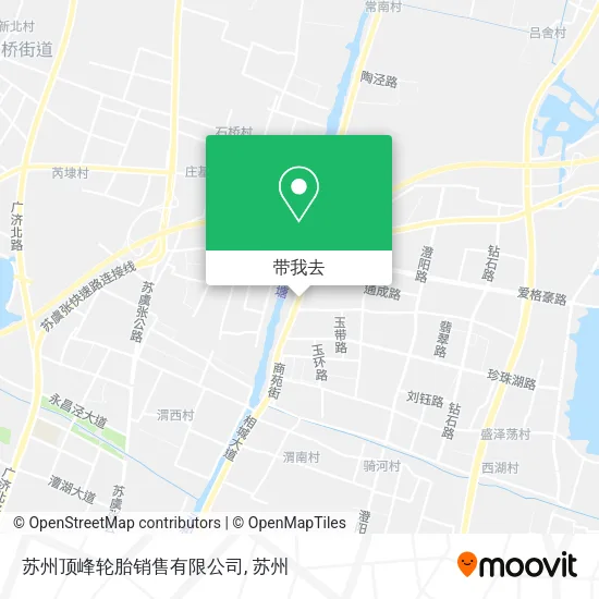 苏州顶峰轮胎销售有限公司地图