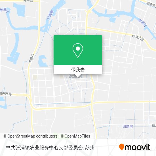 中共张浦镇农业服务中心支部委员会地图