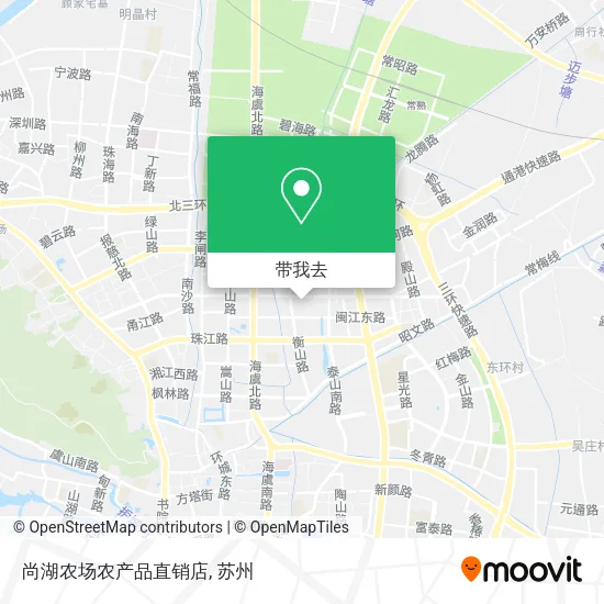 尚湖农场农产品直销店地图