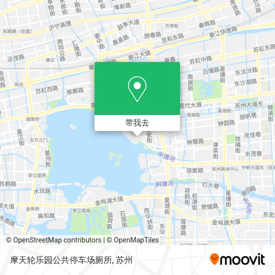 摩天轮乐园公共停车场厕所地图