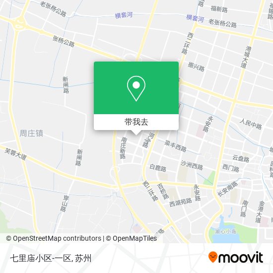 七里庙小区-一区地图