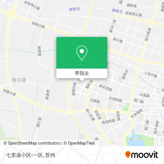 七里庙小区-一区地图
