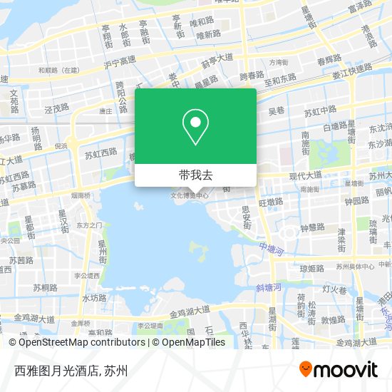 西雅图月光酒店地图