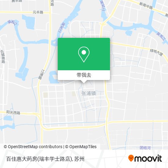 百佳惠大药房(瑞丰学士路店)地图