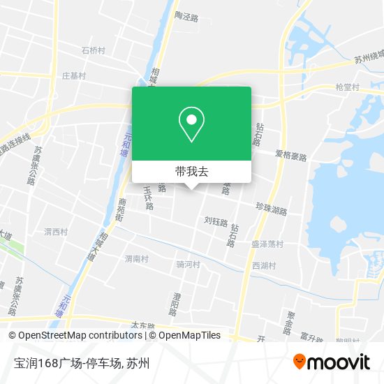 宝润168广场-停车场地图