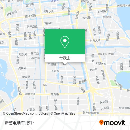 新艺电动车地图